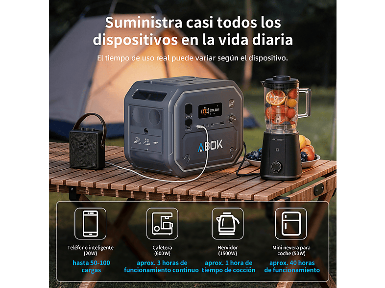 Estación de energía portátil - ABOK Ark2500 (Ref. 177799944) — foto 3