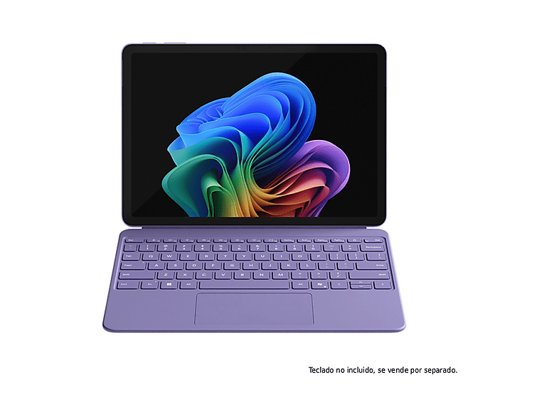 Convertible 2 en 1 - Microsoft Surface Pro Copilot+ PC, 12"Táctil, Snapdragon® X Plus, 16GB RAM, 512GB, Adreno™ Onboard Graphics, Windows11H, Violet — foto 2