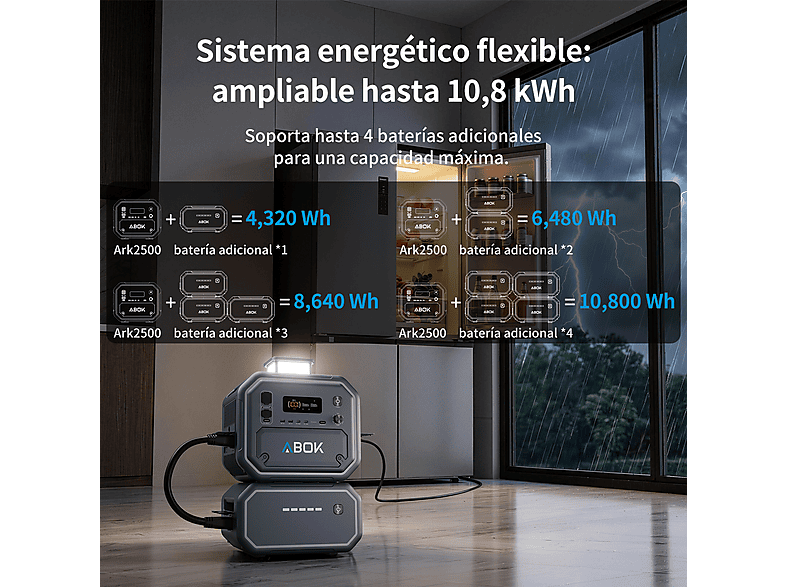 Estación de energía portátil - ABOK Ark2500 (Ref. 177799950) — foto 3