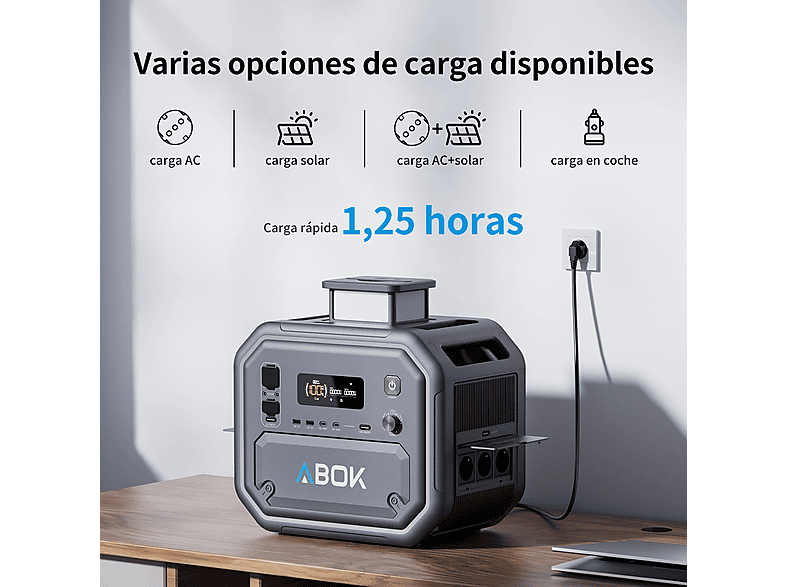 Estación de energía portátil - ABOK Ark2500 (Ref. 177799950) — foto 5