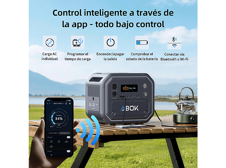 Estación de energía portátil - ABOK Ark2500 (Ref. 177799950) — foto 8