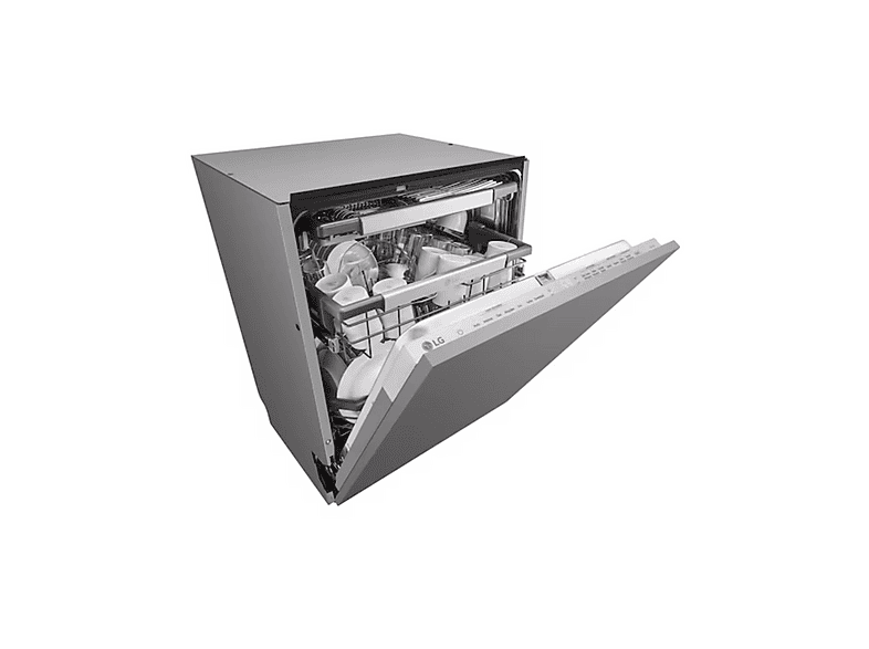 Lavavajillas integrable - LG DB476TXS, 14 servicios, 10 programas, 60 cm, TrueSteam™, Tercera bandeja, Sin panelar — foto 6