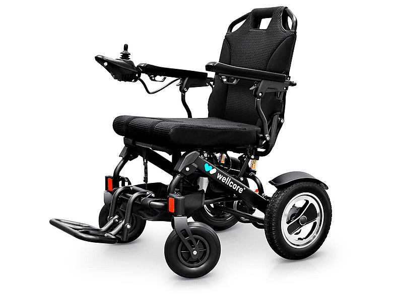 Silla de ruedas - WELLCORE WLLC1115, Negro