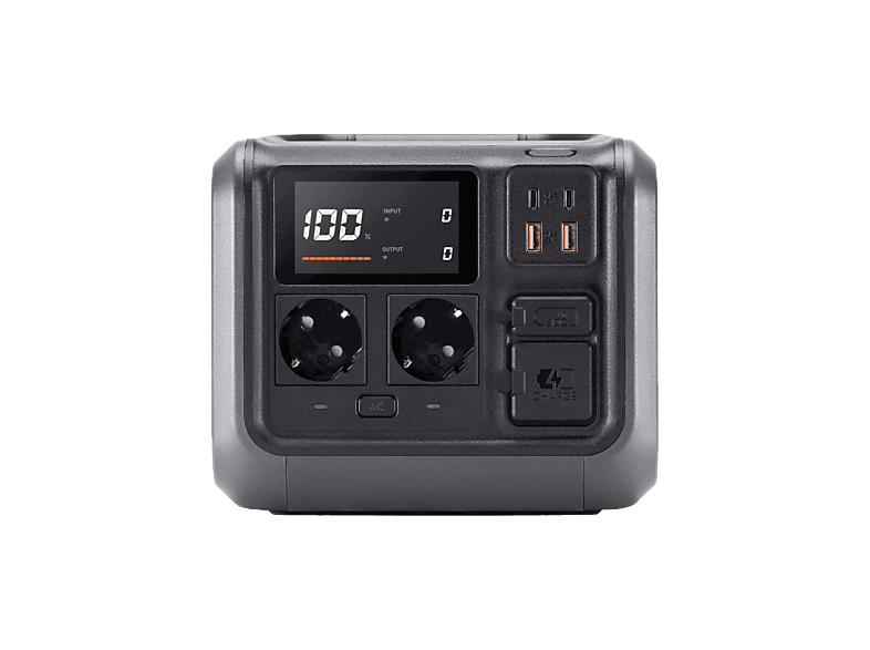 Estación de carga - DJI Power 500,  512 Wh, 25 dB(A), Negro