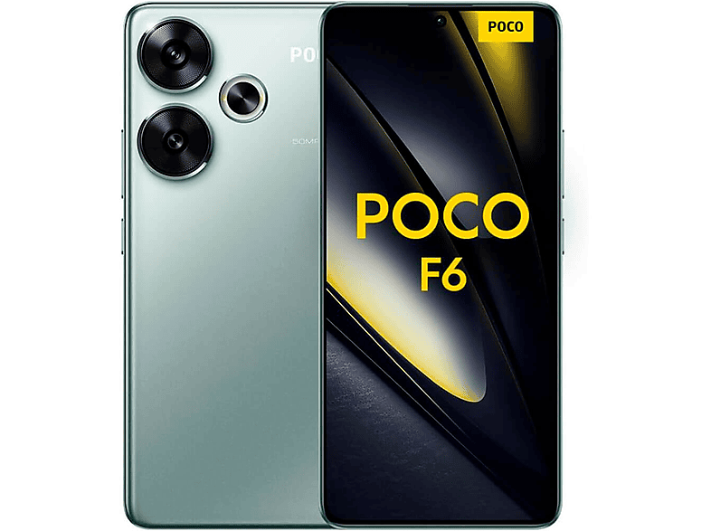 POCO Poco F6, Verde, Móvil Android, 512 GB, 12 GB RAM, 6,67 " AMOLED, Gorilla Glass Victus, 120 Hz, Qualcomm Snapdragon 8s Gen 3 (4 nm), 5000 mAh