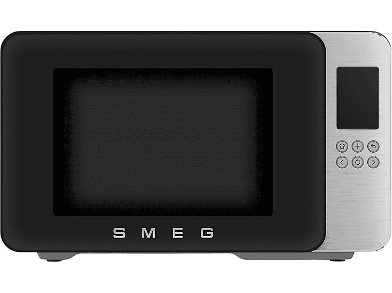 Microondas con grill - SMEG MOC01BLMEU, 1450 W, 29 l, Negro mate — foto 1