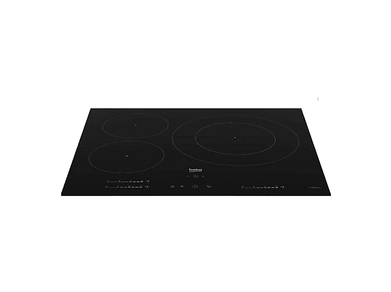 Placa de inducción - BEKO HII 63720 UT, 3 zonas, 590 mm, Negro — foto 4