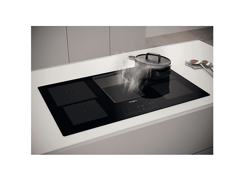 Placa de inducción - WHIRLPOOL 305178999, 4 zona(s) zonas, 830 mm, Black — foto 7