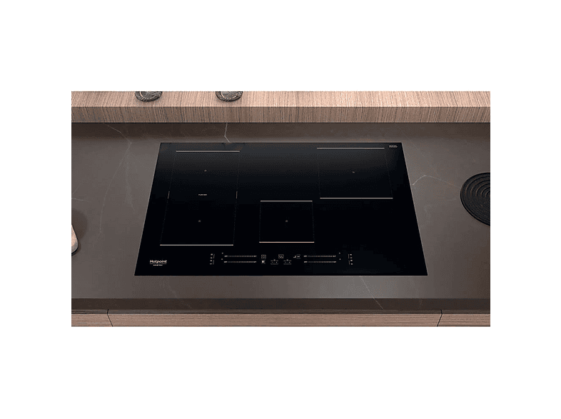 Placa de inducción - HOTPOINT 869991583100, 4 zona(s) zonas, 770 mm, Black — foto 9