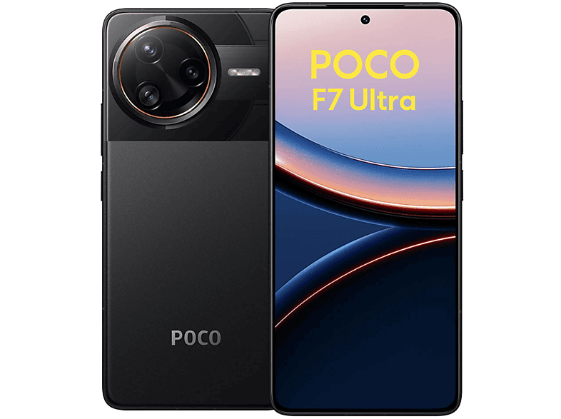 XIAOMI POCO F7 Ultra, Negro, Móvil Android, 512 GB, 16 GB RAM, 6,67 " AMOLED, 120 Hz, Qualcomm Snapdragon 8 Elite (3 nm), 6600 mAh