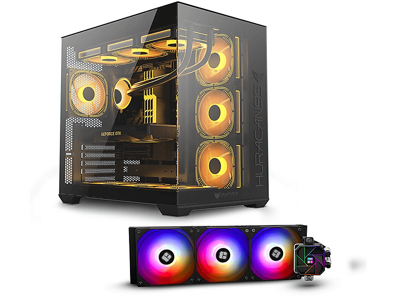 PC Gaming - PC RACING Ascent, Intel Core™ i9 12900KF, 32 GB RAM, 2 TB SSD, GeForce RTX™ 5060, Windows 11 Pro, Negro — foto 1