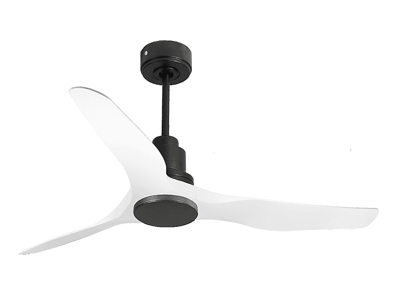 Ventilador de techo - PURLINE ThassosD127C0464566, 6 velocidades, Negro