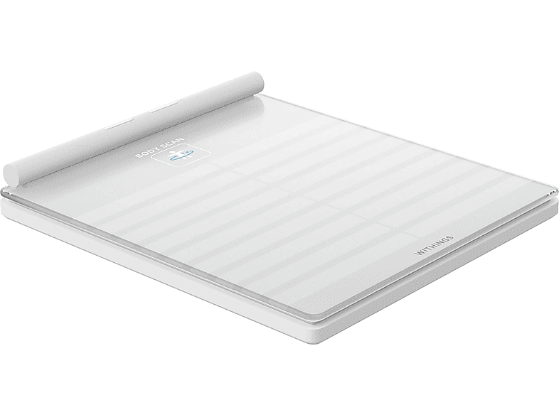 Báscula de baño - WITHINGS Body Scan, Peso máximo 200 kg, Indicador Masa Corporal (IMC), Bluetooth, Blanco — foto 1