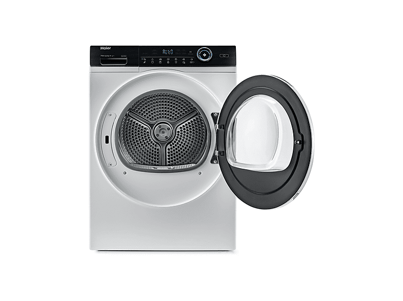Secadora bomba de calor  - Haier I-Pro Series 7 HD90-A3979-S, 9kg, 14 programas, Tambor XL con LED, Antiarrugas, Blanco — foto 8