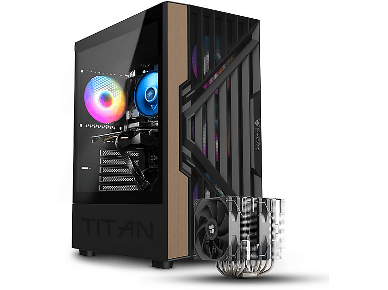 PC Gaming - PC RACING Ascent, Intel Core™ i5 14600KF, 32 GB RAM, 2 TB SSD, GeForce RTX™ 5060, Windows 11 Pro, Negro — foto 1