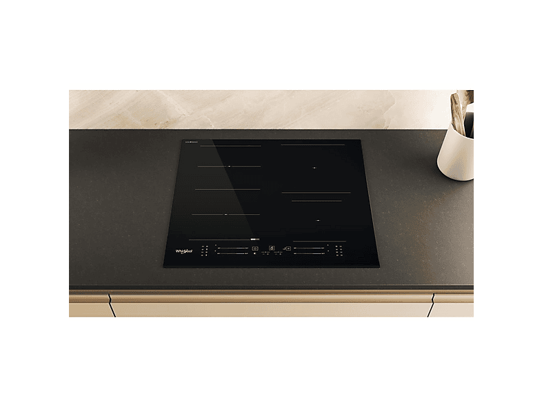Placa de inducción - WHIRLPOOL WF S5060 CPBF, 4 zona(s) zonas, 590 mm, Black — foto 6