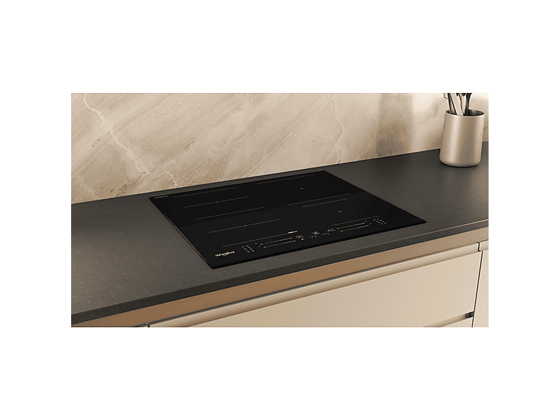 Placa de inducción - WHIRLPOOL WF S5060 CPBF, 4 zona(s) zonas, 590 mm, Black — foto 7