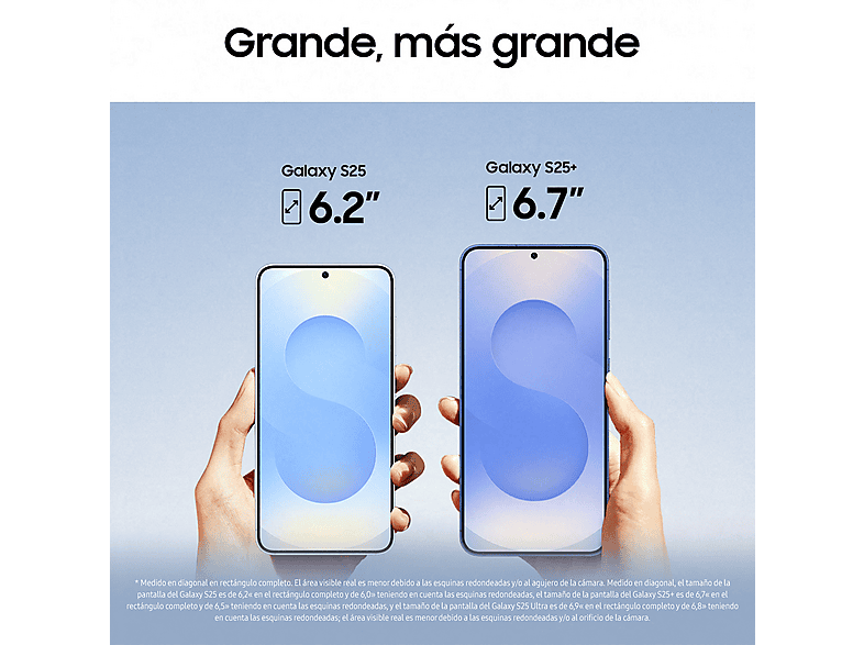 SAMSUNG Galaxy S25+, Blue, Móvil Android, 512 GB, 12 GB RAM, 6,7 " Dynamic AMOLED  3088x1440 WQHD+, , 4900 mAh — foto 6
