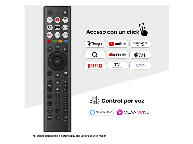 TV QLED 85" - Hisense 85E7Q PRO, QLED 4K, Quad Core/MT9618,  Procesador Hi-View Engine, 144 Hz, IA Upscaler, Negro — foto 13