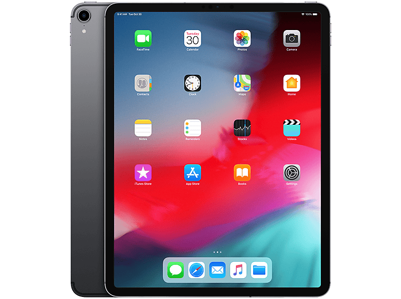 APPLE iPad Pro, 512 GB, Gris, 12,9 ", Apple, A12X, Tablet iOS