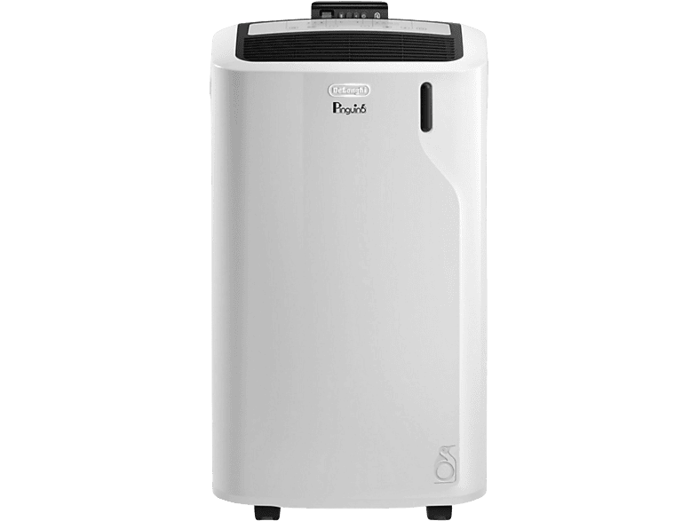 Aire acondicionado portátil - De'Longhi Pinguino PAC EM90 Silent, 2450 fg/h, 2.5kW, 90m³, 3 en 1, Temporizador, 63dB, Gas Eco-Friendly, Blanco