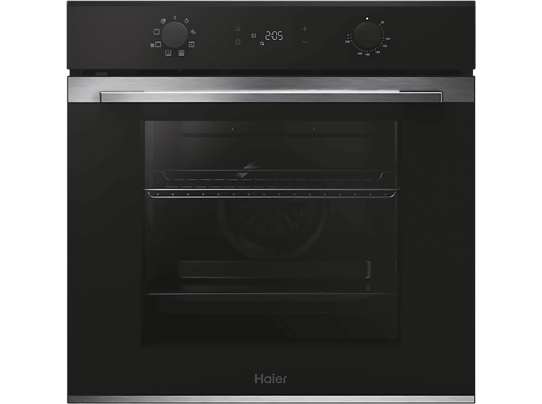 Horno - Haier ID Series 2 H6 ID2P3T1HTX, Multifunción, Limpieza por agua, 78 l, Cavidad XXL, 9 funciones, 60 cm, Negro — foto 1