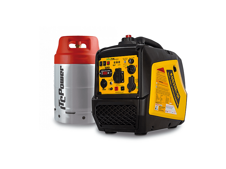 Generador a gasolina - KOMPAK KGG20Ei-DF Dual Fuel