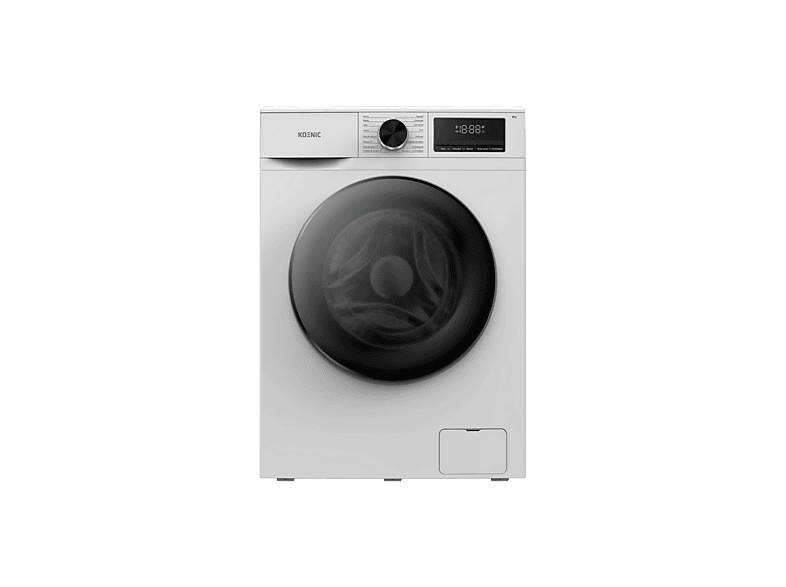Lavadora carga frontal - KOENIC KWM 8113, 8kg, 1400 rpm, 16 Programas, Inverter, Blanco — foto 1