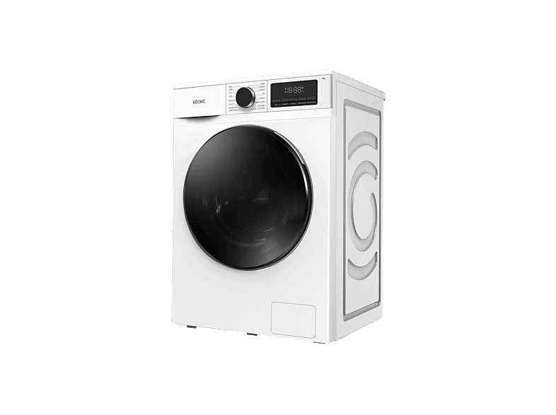 Lavadora carga frontal - KOENIC KWM 8113, 8kg, 1400 rpm, 16 Programas, Inverter, Blanco — foto 7