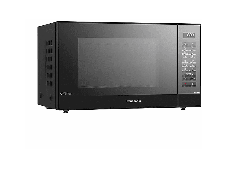 Microondas libre instalación - PANASONIC NN-GT46KB, 1000 W, 7 potencia, 31 l, Negro — foto 4