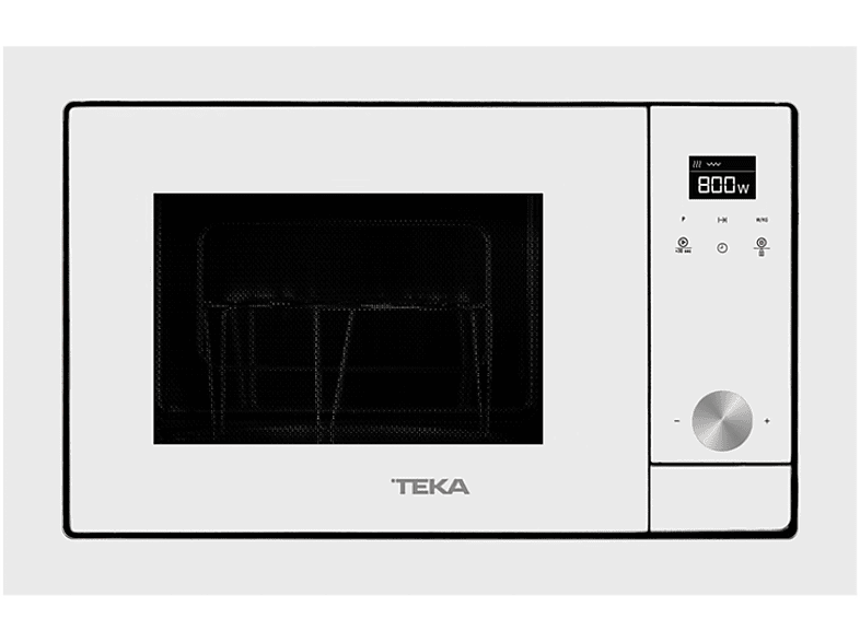 Microondas - TEKA 112060002 ML 8200 BIS, 1 kW, 5 potencia, 20 l, Blanco — foto 1