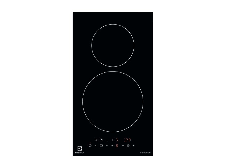 Placa de inducción - ELECTROLUX 949492551, 2 zone(s) zonas, 29 cm, Negro — foto 1