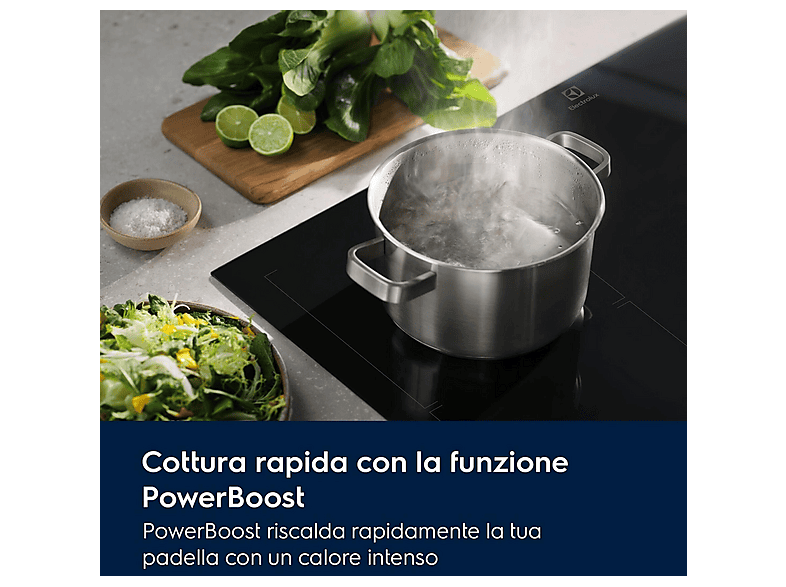 Placa de inducción - ELECTROLUX 949492551, 2 zone(s) zonas, 29 cm, Negro — foto 2