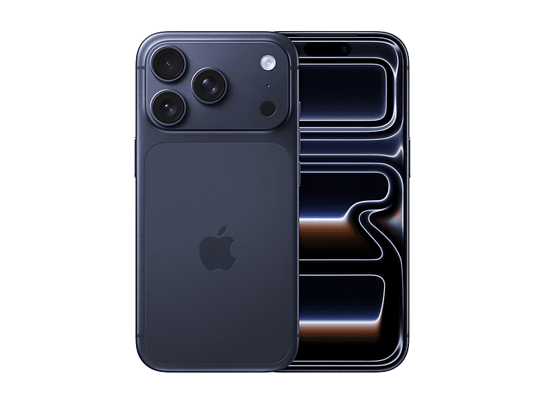 APPLE iPhone 17 Pro, Azul, Móvil iOS, 1 TB, 12 GB RAM, 6,3 " Super Retina XDR, Ceramic Shield 2, 120 Hz, Recubrimiento oleofóbico, Anti-huellas, A19 Pro, 3998 mAh