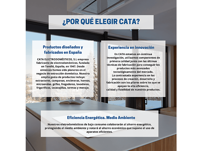 Microondas integrable - CATA 07510003 MMA 20 WH (NOVEDAD), 1000 W, 5 potencia, 20 l, Blanco — foto 10