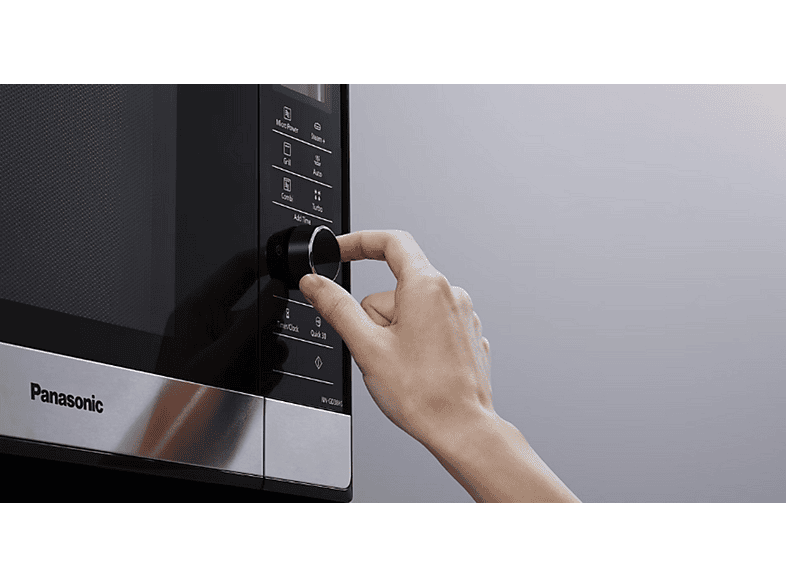 Microondas libre instalación - PANASONIC NNGD38HSSUG, 1000 W, 23 l, Negro — foto 5
