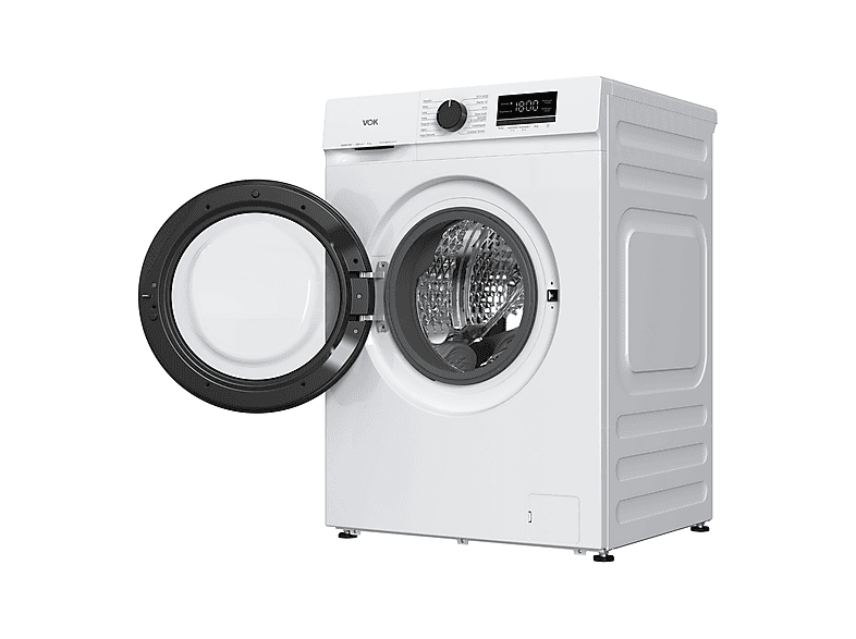 Lavadora carga frontal - VOK EVW-8BAWL2412, Motor Inverter, 8 kg, 1200 rpm, 14 programas, Blanco — foto 5
