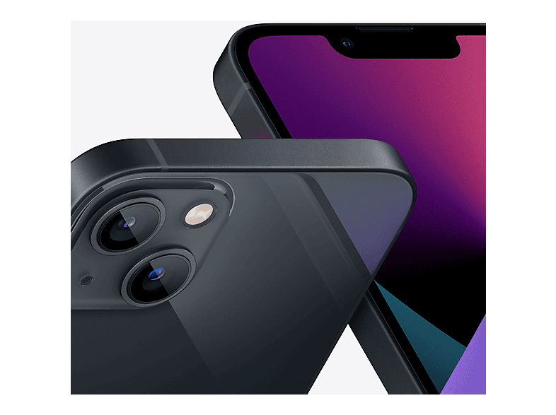 APPLE iPhone 13 Midnight, Negro, Móvil iOS, 128 GB, 4 GB RAM, 6,1 " OLED, Ceramic Shield, Anti-huellas, Chip A15 Bionic, 3,227 mAh — foto 3