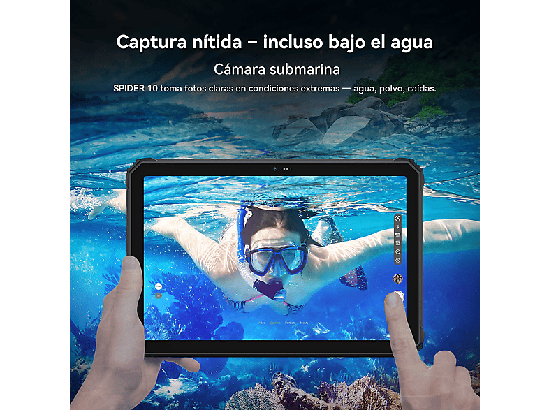 OSCAL SPIDER 10 Con Teclado (QWERTY), 256 GB, Negro, 11 " Full-HD+, 8 GB RAM, MediaTek Helio G81 (Octa core), Tableta Android — foto 6