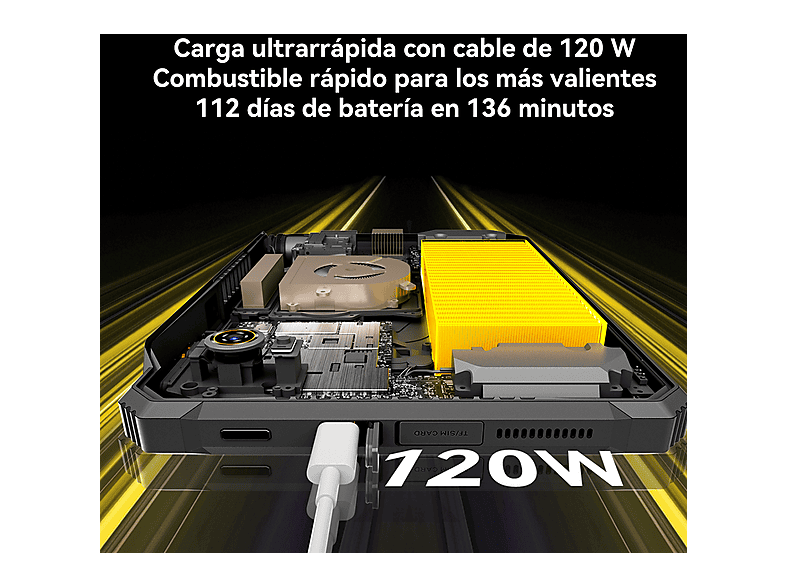 BLACKVIEW Active 12 PRO 5G, 256 GB, Negro, 11 " Full-HD+, 12 GB RAM, MediaTek Dimensity 7300 (Ocho núcleos), Tablet Android — foto 11