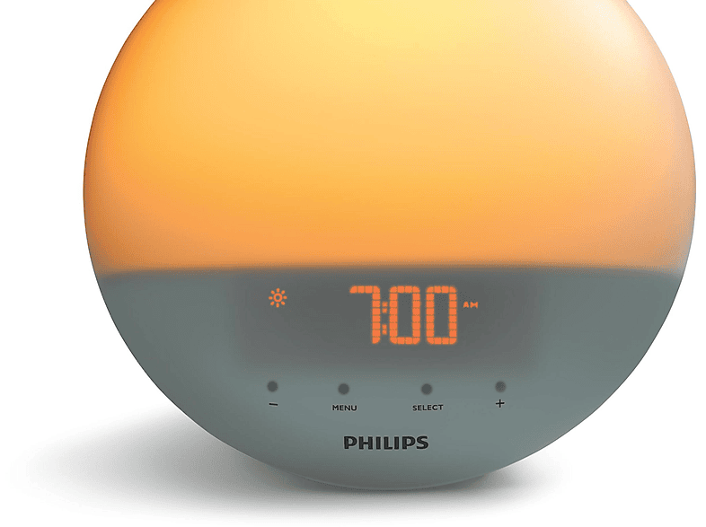 Luz para despertar - PHILIPS HF3531/01, 300 lx, 16,5 W, Blanco — foto 2