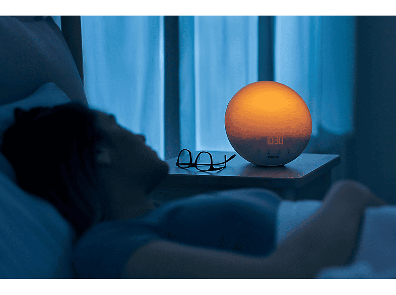 Luz para despertar - PHILIPS HF3531/01, 300 lx, 16,5 W, Blanco — foto 5
