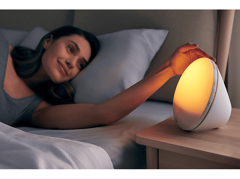 Luz para despertar - PHILIPS HF3531/01, 300 lx, 16,5 W, Blanco — foto 7