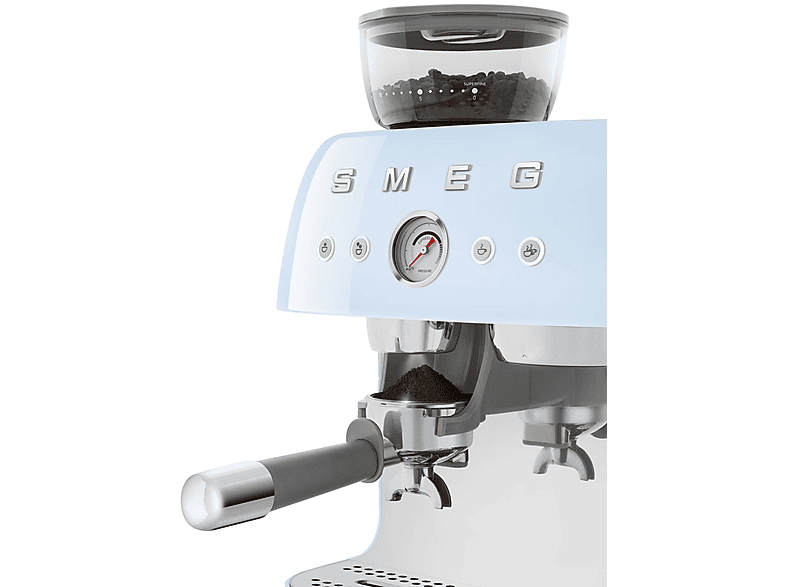 Cafetera express - SMEG  EGF03PBEU AZUL, 15 bar, 1650 W, 2 tazas, Azul — foto 6