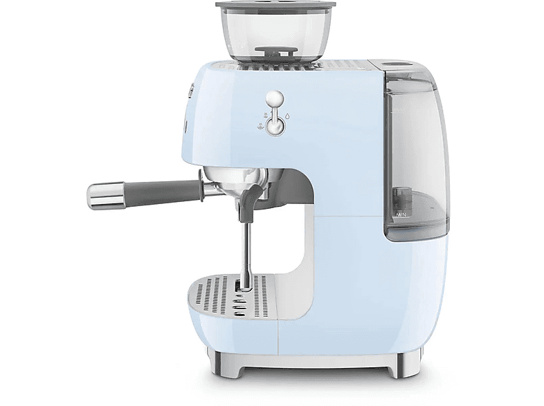 Cafetera express - SMEG  EGF03PBEU AZUL, 15 bar, 1650 W, 2 tazas, Azul — foto 9