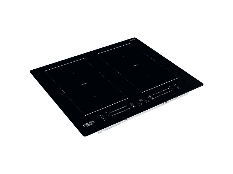 Placa de inducción - HOTPOINT HS 5160C NE, 4 zone(s) zonas, 590 mm, Negro — foto 3