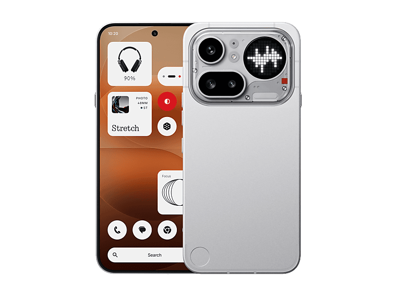 Móvil - Nothing Phone 4a Pro, Plata, 256GB, 8GB, 6.83" AMOLED, Qualcomm Snapdragon 7 Gen 4, 5080 mAh — foto 1