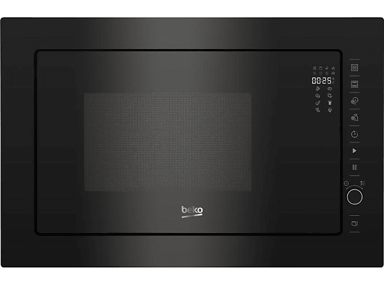 Microondas integrable - BEKO BMGB 25333 BG, 900 W, 5 niveles potencia, 25 l, Negro