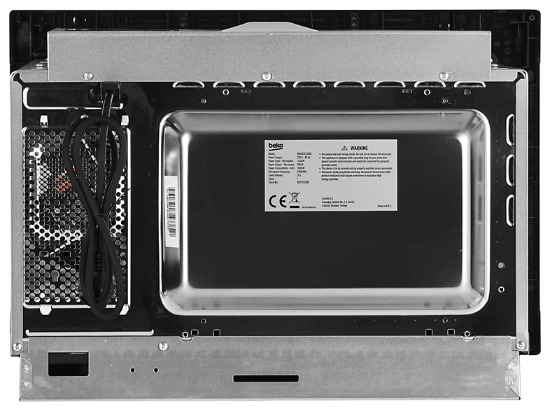 Microondas integrable - BEKO BMGB 25333 BG, 900 W, 5 niveles potencia, 25 l, Negro — foto 8