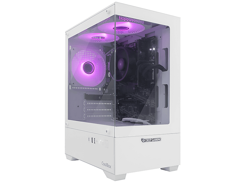 PC Gaming - DEEPGAMING SPECTRE, Ryzen 7 5700G, 32 GB RAM, 1 TB SSD, GeForce RTX™ 5060, Windows 11 Pro, Blanco